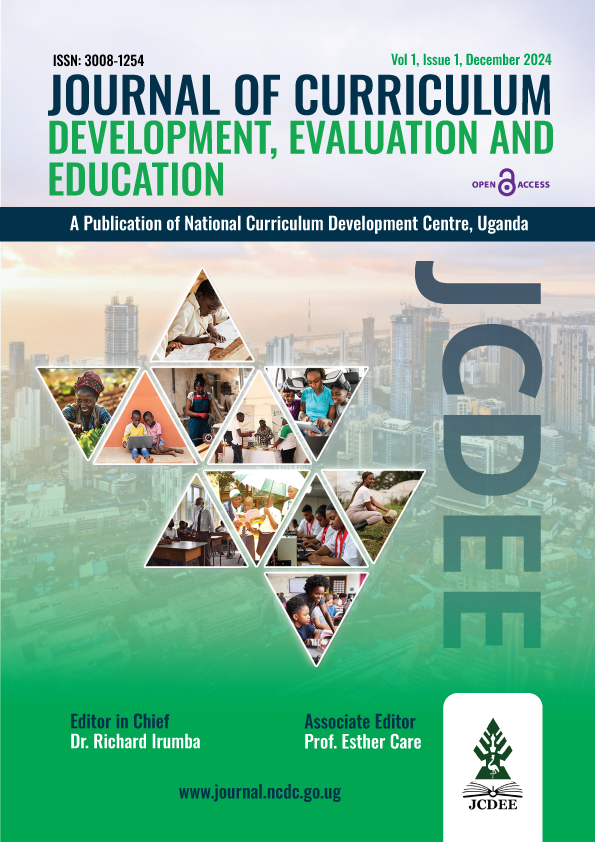 Journal of Curriculum Development, Evaluation, and Education (JCDEE)